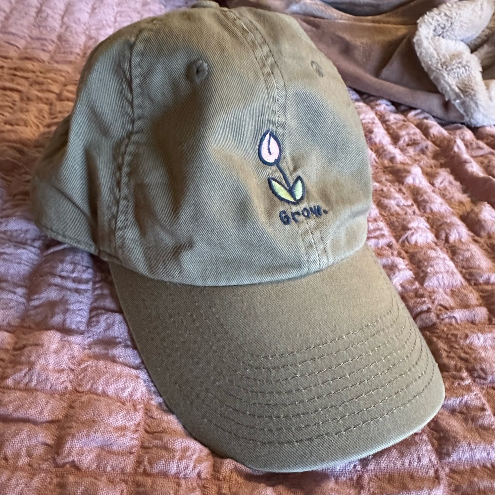 Life Is Good Olive Green Cap